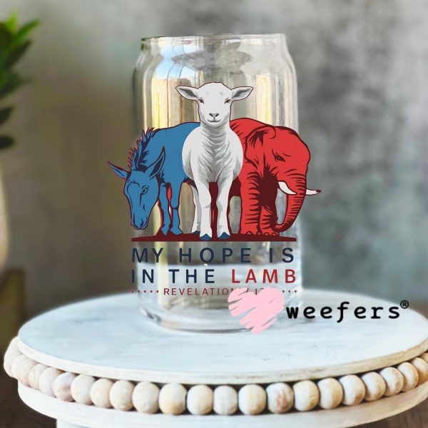 My Hope Is In The Lamb UV DTF Decal on Sale