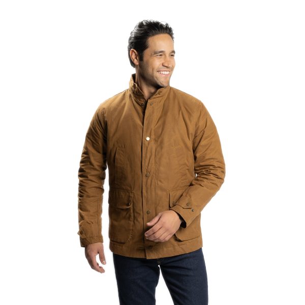 Waxed Jacket - Tobacco Supply