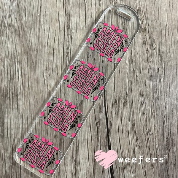 Amen Sista Pink UV DTF Decal For Cheap - Image 5