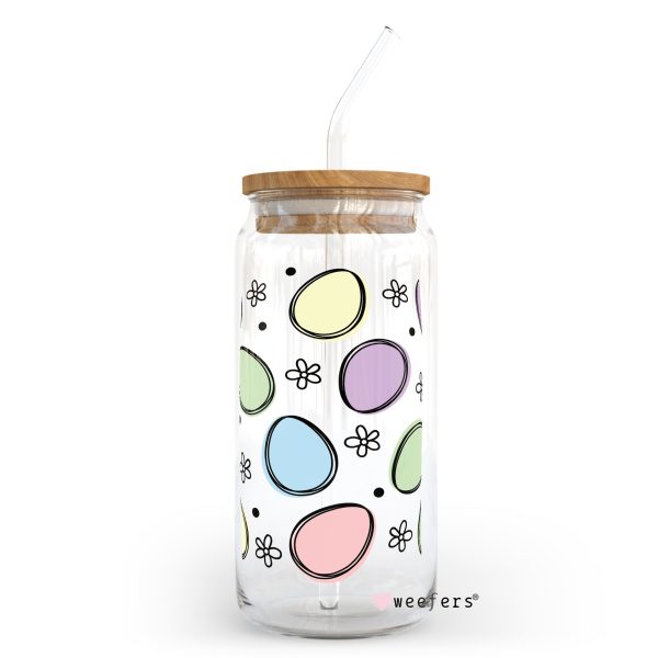 Easter Egg Hunt 20oz Libbey Glass Can, 34oz Hip Sip, 40oz Tumbler UV DTF or Sublimation Decal Transfer Sale - Image 2