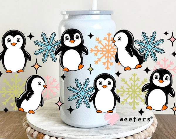 Winter Penguins UV DTF Cup Wrap Fashion - Image 2