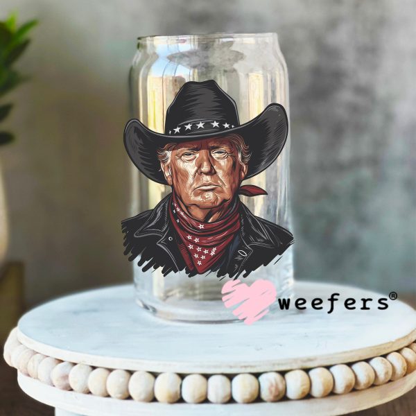 Trump Cowboy UV DTF Decal Online