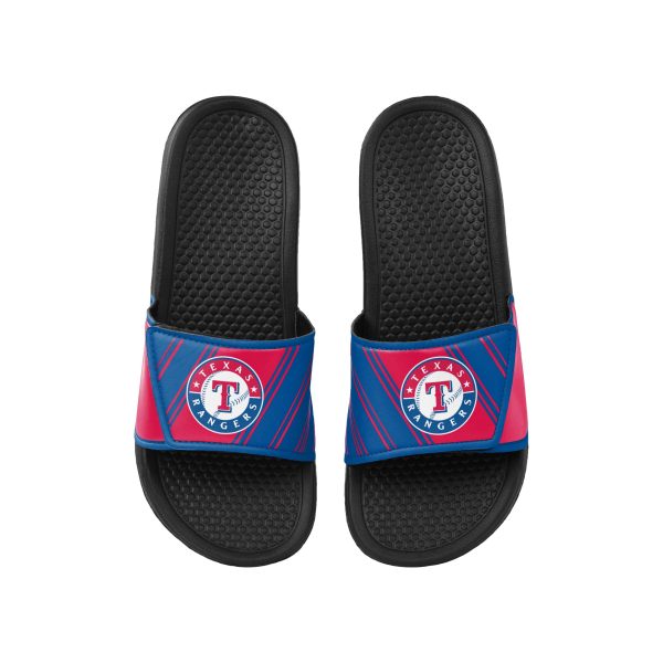 Texas Rangers MLB Mens Legacy Sport Slide Online Sale - Image 2
